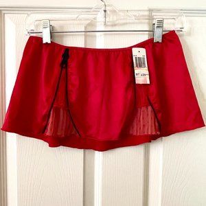 Women's Red Intimate Skirt